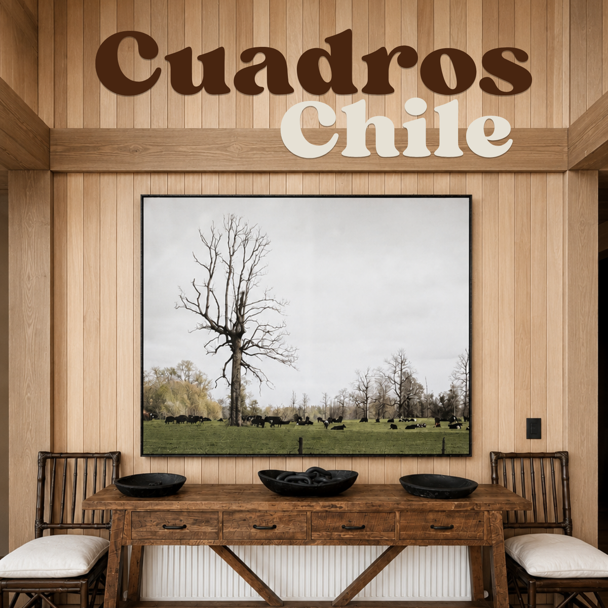 Cuadros de paisajes de Chile