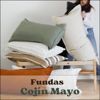 Funda Cojín Mayo Lino 45x100 cms