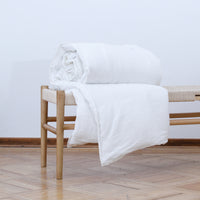 Funda Piecera Loa XL Lino Grueso (Sin Relleno) Blanco