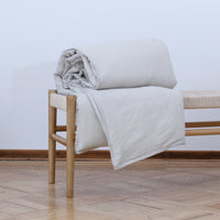 Funda Piecera Loa Mini Lino (Sin Relleno) Hueso