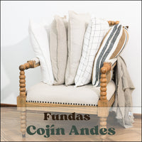 Funda Cojín Andes Lino 40x60 cms