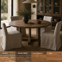Mesa Comedor Ruka - Roble Reciclado