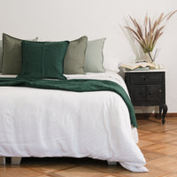 Cojín Mayo Lino 45x100 cms Musgo