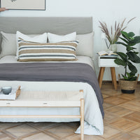 Cojín Mayo Lino 45x100 cms Roca