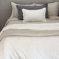 Cojín Mayo Lino 45x100 cms Gris Oscuro