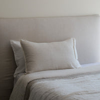 Cojín Lino 50x70 Lineas Beige