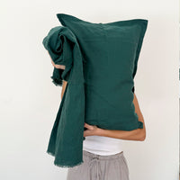 Pack Pica Flor (Manta + Cojín)