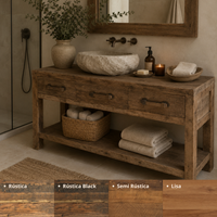 Mueble Cajones Ruka - Roble Reciclado