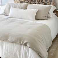 Piecera Loa XL Lino (250x100 cms) Hueso