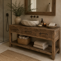 Mueble Cajones Ruka - Roble Reciclado