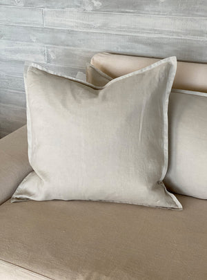 Cojín Naturalino Lino 55x55 San Pedro Beige Claro
