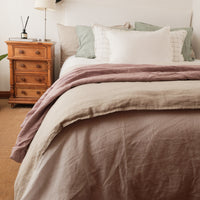 Piecera Loa XL Lino (250x100 cms) Hueso